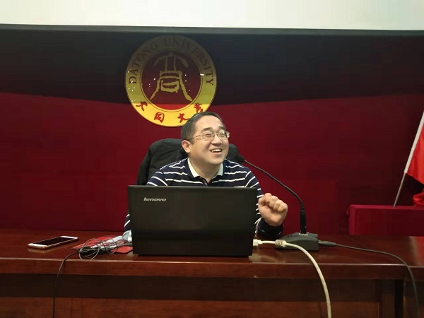 杨继全老师为澳门平台第八届心理委员做学术讲座
