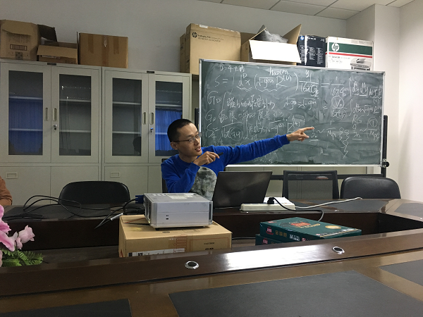 国家天文台王科博士来澳门平台进行学术交流